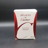 Cartier Delices de Cartier Eau de Toilette 50ml Perfume made in France EDT