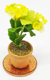 Dolls House Yellow Hydrangeas Bunch In A Ceramic Pot 1:12 Scale Flower tumdee Hydrangea
