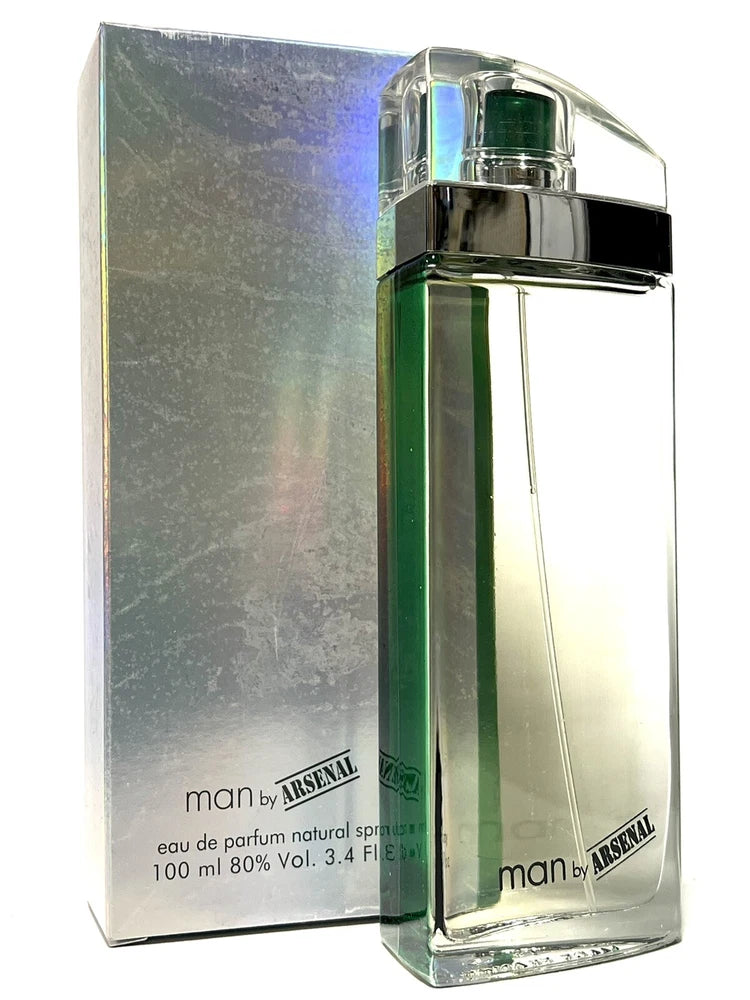 Arsenal Man by Gilles Cantuel Men Cologne 3.4oz-100ml EDP Spr New*NO CELLO*(BN26 EDP