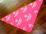 NEW PINK Four Roses Distillery Bourbon Scarf 32" Long 16" Wide  Derby Roses