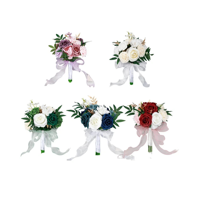 Bridal Bridesmaid Holding Bouquet Wedding Hold Flower Wedding Bouquet Bouquet