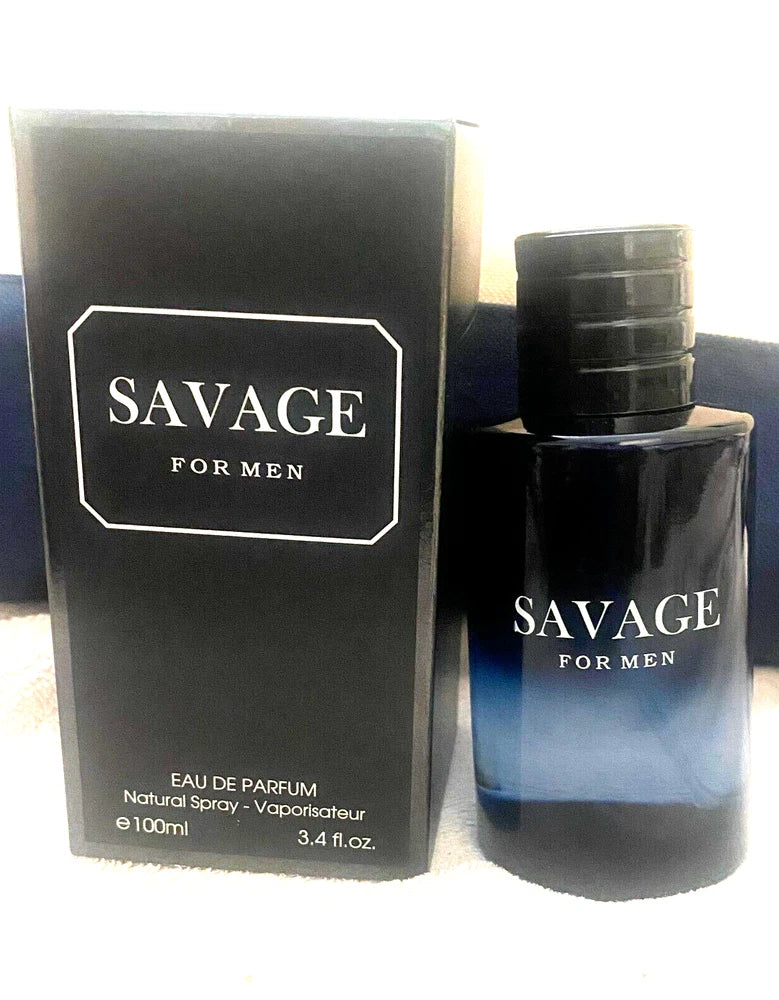savage Cologne for Men  3.4 oz long lasting fragrance couture collection EDP EDT