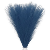 17.7in Pampas Grass Decor, 50pcs Artificial Pampas Grass Bulk, Blue Pampas Grass