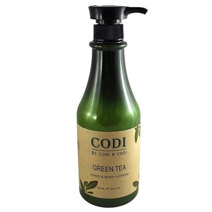 Codi Green Tea Hand & Body Lotion 750ml/25oz (pack of 2) Bouquet