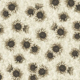 Blank Quilting - Autumn Vibes - Sunflower Toss - Ecru, Fabric BTY Sunflower