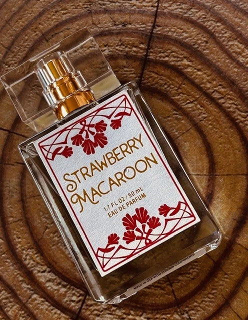 New Anthropologie Tru Fragrance STRAWBERRY MACAROON Eau De Parfum 1.7 oz 80 ml EDP