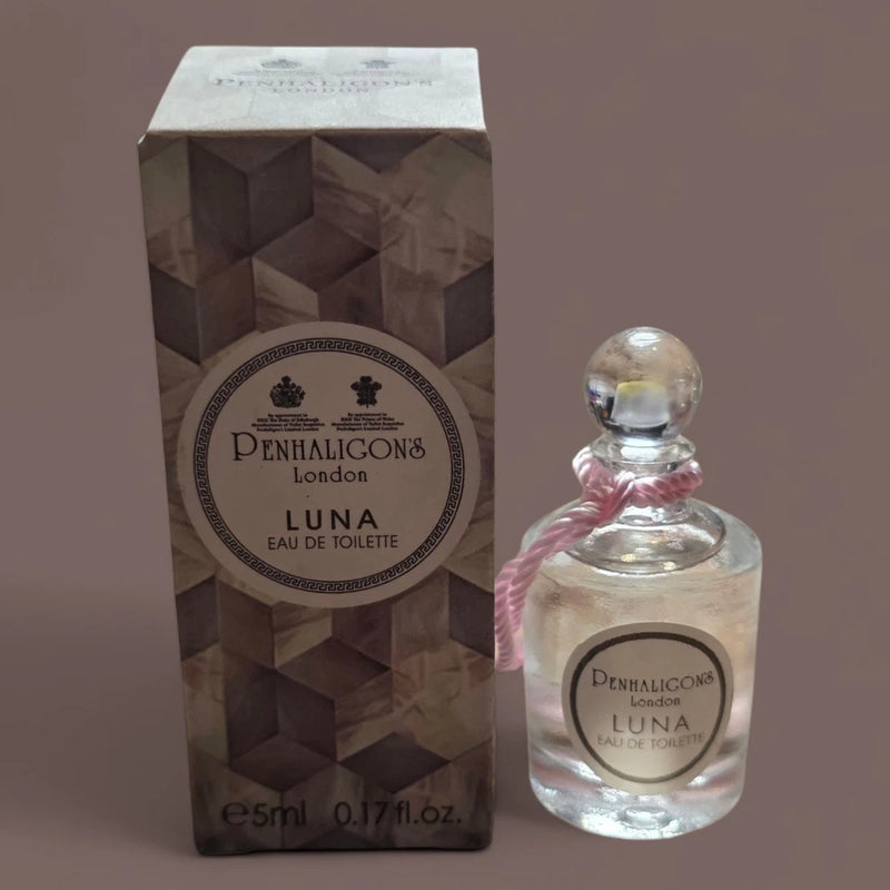 Penhaligon's Luna Eau de Toilette mini dabber bottle and box, 5 ml