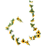 Flowers Artificial Sunflower Garland Decor Sunflower Vines Silk Flower Sunflower