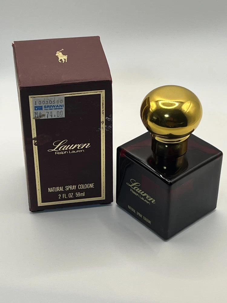 Lauren Ralph Lauren EDT Natural Spray 59ml 2 fl/oz Vintage Rare Cosmair EDT