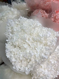 Preserved Hydrangeas, Dried Floral DŽcor White 4" Hydrangea