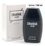 DRAKKAR NOIR by Guy Laroche 3.4 / 3.3 oz Eau de Toilette Spray, Perfume for Men EDT