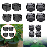 4Pcs Plant Grow Bags Garden Planting Bags for Greenhouse Balconies Tomato Garden Plants