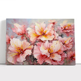 Peony Flower Action Canvas Print Wall Art Framed Poster Picture Home Decor Peony