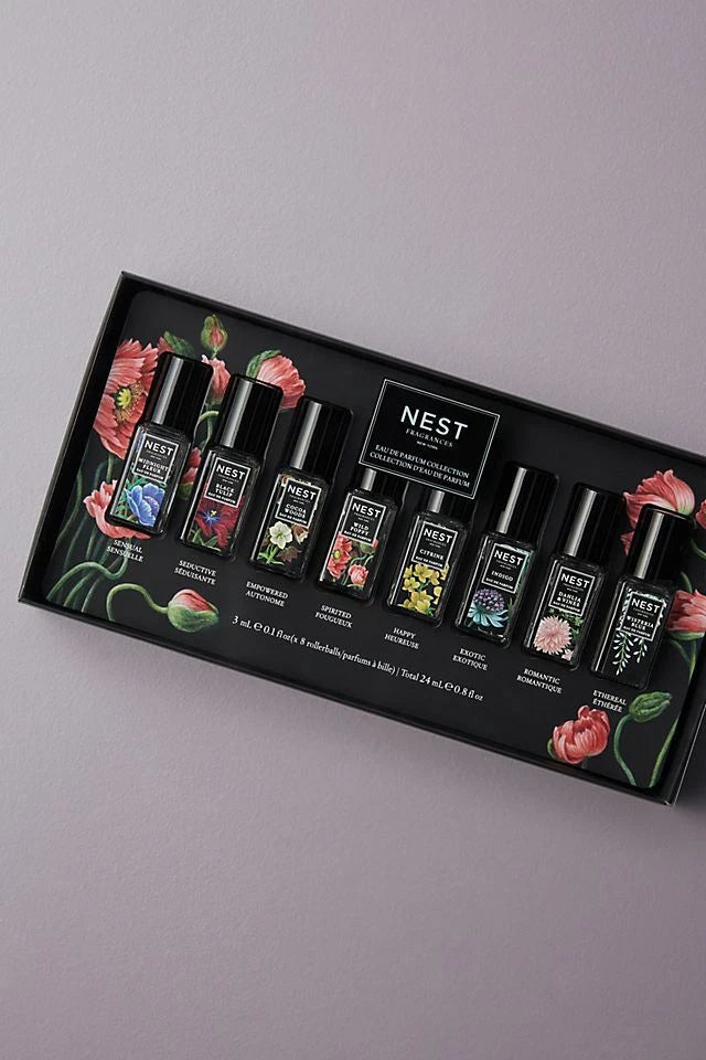 Nest Fragrances Discovery Rollerball Eau De Parfum Perfume 8 Floral Gift Set EDP