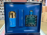 Eros by Versace, 3 Piece Gift Set for Men, EDT EAU DE TOILETTE EDT