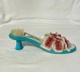 Diane Artware Happy Toes Luscious Lily Shoe Candle Holder 2004 8Ó Vintage Lily