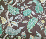 Ravello in Chestnut 54" Wide P Kaufmann 55% Linen / 45% Rayon Floral Brown Flowering Plants