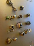 AUTHENTIC PANDORA 925 ALE ASSORTED CHARM BEADS Bouquet