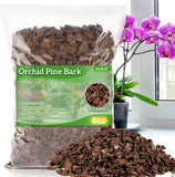 8OZ Orchid Bark Planting Soil - Sukh Potting Mix Horticultural 5-12mm Orchids
