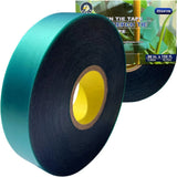 8 Mil Extra Thick 150 Feet X 1'' Stretch Garden Tie Tape, Green Plant Ribbon Garden Plants