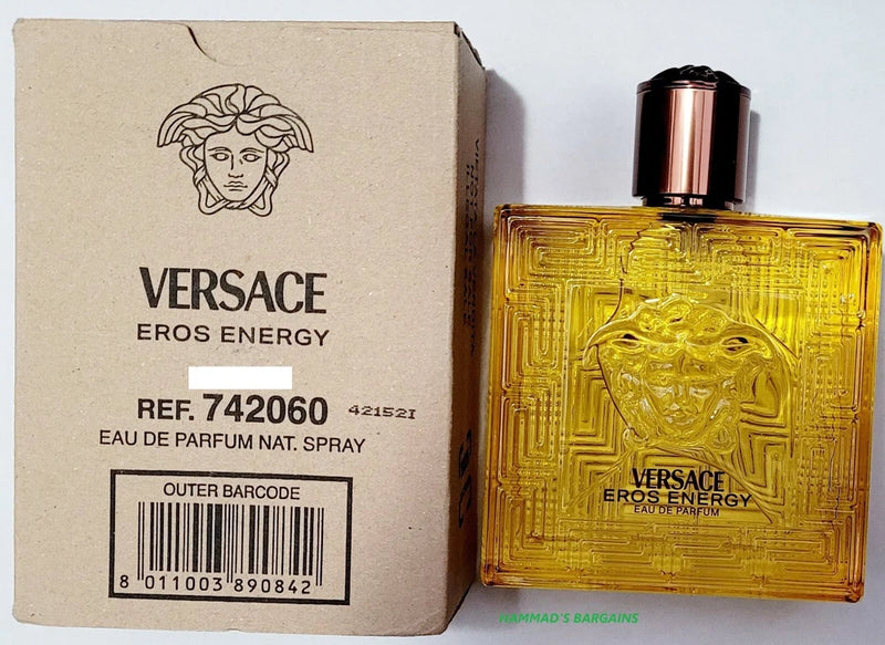 VERSACE EROS ENERGY EDP 3.4 OZ / 100 ML FOR MEN (NEW IN BROWN BOX) EDP