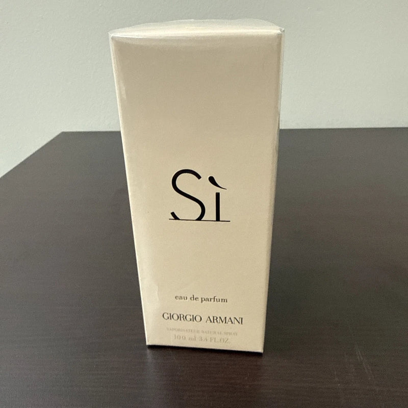 Si by Giorgio Armani 3.4 oz / 100 ml EDP Eau De Parfum, NEW & SEALED BOX EDP