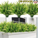 Artificial Boston Fern Plants Lifelike Greenery Home Decor Centerpieces Bouquets Green Plant