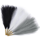 Artificial Pampas Grass Stems, 6pcs White Floral Arrangement, Home Decor, White Pampas Grass