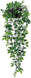 Whonline Fake Hanging Plants, Artificial Small Potted Plants for Indoor Outdo... Green Plant