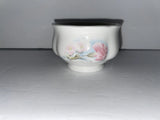 Vintage Jubilee England china sugar bowl with flowers carnation Carnation