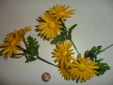 Vintage Plastic Yellow Daisies - Hong Kong Daisies