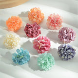 10pcs 4cm Artificial Silk Flowers DIY Hairpin Clothes Bachelor Hat Accessories Hydrangea