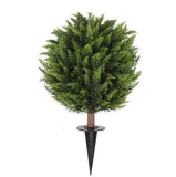 Realistic Greenery Ground Spike Tree Photography Props Versatile Decoration Green Plant