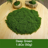 30-100g Artificial Green Moss Fake Moss Micro Landscape Garden Party DIY Decor Green Plant