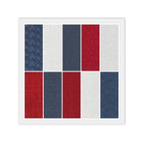 Red White Blue, JELLY ROLL: 20) 2 1/2" x 44" Strips, Quilting 100% Cotton Fabric Flowering Plants