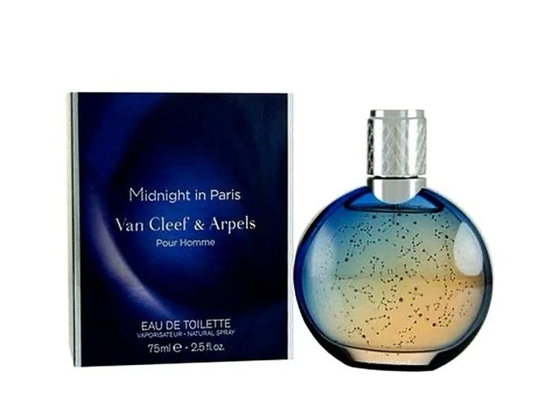 VAN CLEEF ARPELS MIDNIGHT IN PARIS 2.5 OZ/75ML EDT SPRAY NEW IN BOX DISCONTINUED EDT
