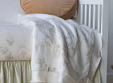 Bella Notte MATHILDE Linen fabric soft muted pastel floral by yd pink beige new Flowering Plants