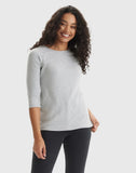 Hanes Women's T-Shirt Raglan Sleeve Tee Stretch Cotton Plain 6 Colors sz S-2XL Roses