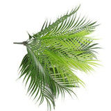 Green Home Leaves Palm Plants 9Head Garden Bouquet Decor Artificial  Fern Green Plant
