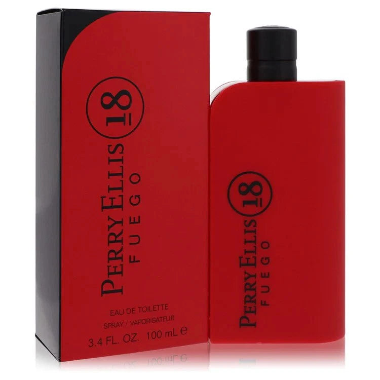 Perry Ellis 18 Fuego by Perry Ellis Eau De Toilette Spray 3.4 oz for Men EDT