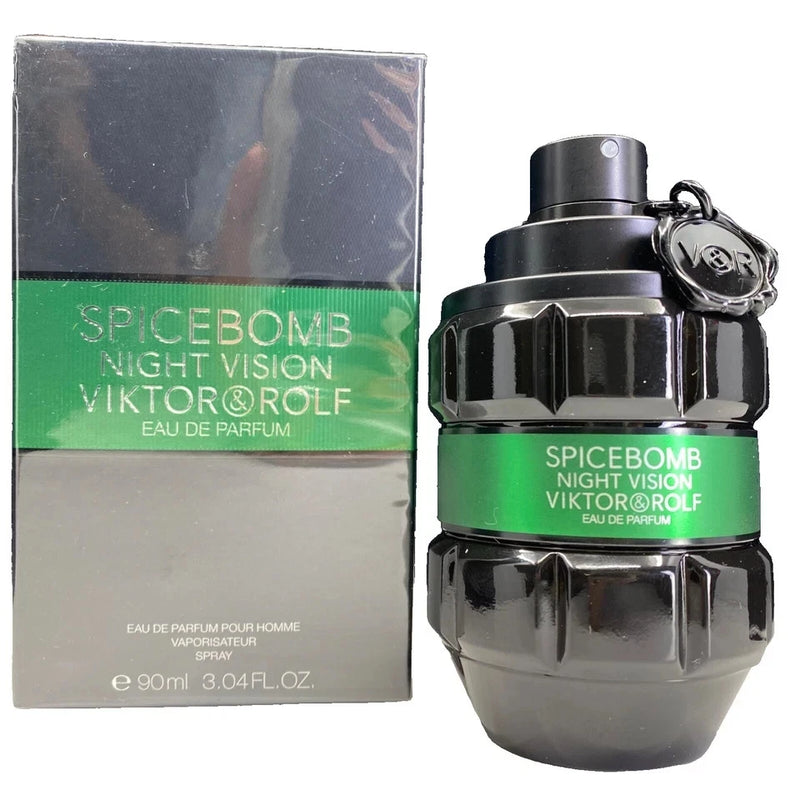 Spicebomb Night Vision by Viktor & Rolf Eau De Parfum Spray 3 oz (Men) Authentic EDP