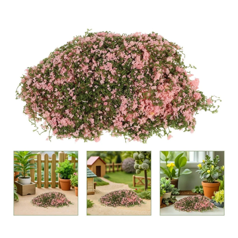 2 Packs Artificial Greenery Leaves: Simulated Tree Vines - Plastic Miniature Green Plant