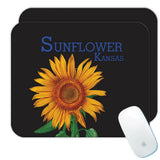Gift Mousepad : Sunflower Kansas Flower Floral Yellow Decor Sunflower