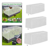 Garden Netting for Raised Beds Breathable Row Cover for Crops Fruits Outside Garden Plants