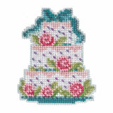 Frosted Cake Beaded Cross Stitch Kit Mill Hill 2021 Spring Bouquet MH182111 Bouquet