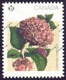 Canada sc#2899 Hydrangeas Macrophylla (Big Leaf), Unit from Booklet - Used Hydrangea