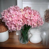 10pcs Silk Hydrangea Bundle Artificial Flowers for Home Decor, Weddings & DIY Hydrangea