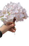 100 pcs. Artificial Light Pink Hydrangea Flowers Hydrangea