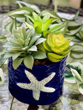 Flower Arrangement Artificial Succulent Flowers Garden and Home Decor CP00055 Green Plant