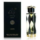 Teriaq Intense by Lattafa, 3.4 oz EDP Spray for Unisex Bouquet